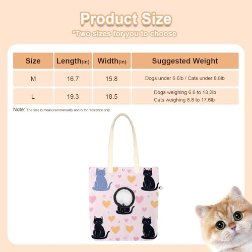 Bolsa de hombro para mascotas para viajar junto a tus lindos gatos 3