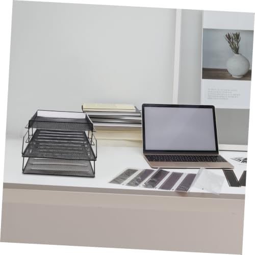 Rack de rangement bureau perforé pour trier vos lettres - 4