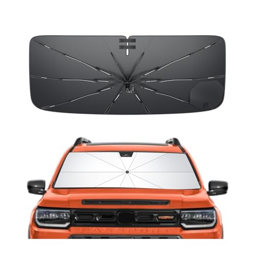 SXCY for 2026 Honda Passport Windshield Umbrella Sunshade [Easier Foldable] for 2026 Honda Passport Accessories 2026 Passport Sunshade Umbrella 2026 Passport Windshield Sun Shade