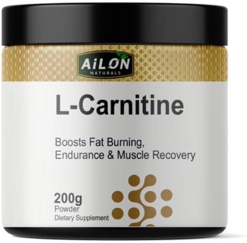 L-Carnitine Powder - Fat Metabolism & Energy Support (200g) -Weight Loss