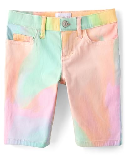 Image of The Children's Place Girls Twill Skimmer Shorts