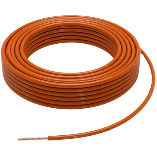 Câble de véhicule 1mm² haute performance Lumonic orange ignifugé