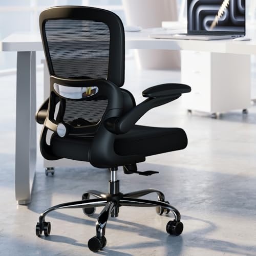Office Chair - Ergonomic Desk Chair with Adjustable Lumbar Support, Mesh Computer Chair, Executive...