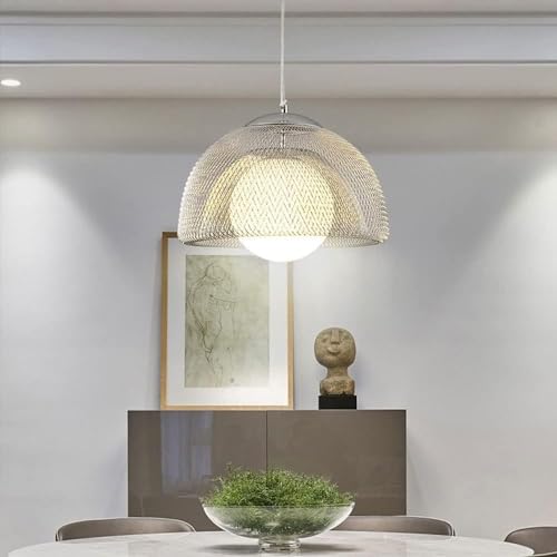 Suspension E27 dorée double maille pour éclairage de studio moderne - 3