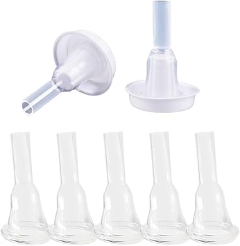 20 Pcs External Catheter for Men Self Adhering Style Silica Gel Condom Catheter 36mm