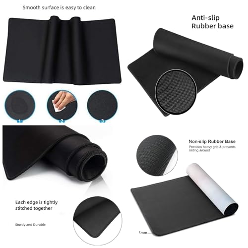 Alfombrilla ratón impermeable con base antideslizante de alta densidad 4