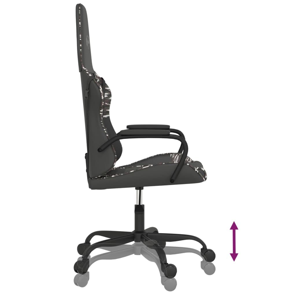 Silla Gaming de Masaje Cuero sintético Negro y Camuflaje, Sillón De Relax, Sillon Masaje Relax, Sillon Relax Electrico, Hogar Sillon Relax, Sillones Comodos, Sofa Tantra - 345544