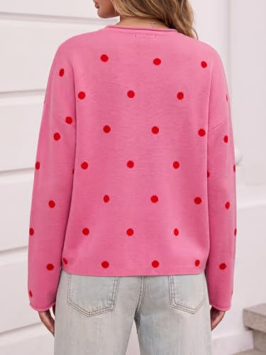 Image of Saodimallsu Womens Striped Cardigan Long Sleeve Button Down Knit Tops