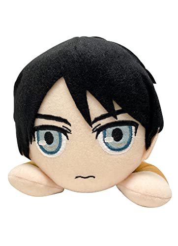 GE Animation Great Eastern Attack on Titan Eren Yeager Lying Down Stuffed Plush, 10'