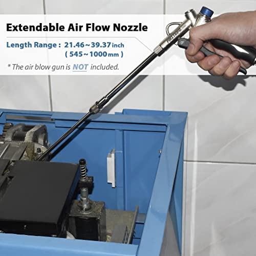 Nozzle ajustable FIRSTINFO A18529A pour soufflette air comprimé duster 2-way - 5