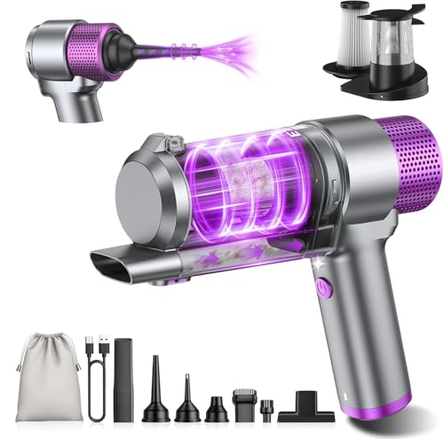 EYYA 16000PA Cordless Handheld Car Vacuum 4-in-1