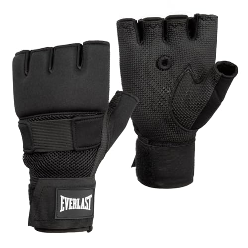 Everlast Unisex Gel Handwraps Black/Charcoal S
