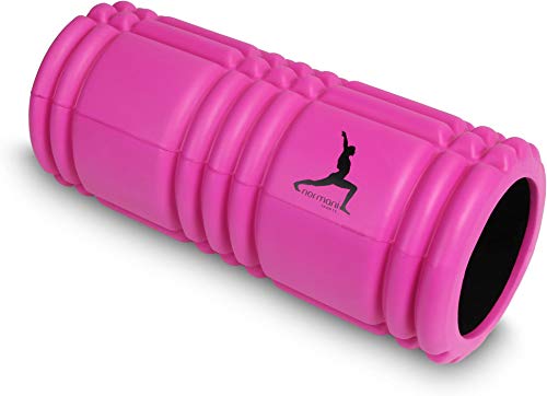 Fitnessrolle Faszienrolle zur Selbst-massage Massagerolle Foam Roller Yoga-Rolle mit aktivierender Oberflächenstruktur Farbe Pink Fitnessrolle Faszienrolle zur Selbst-massage Massagerolle Foam Roller Yoga-Rolle mit aktivierender Oberflächenstruktur Farbe Pink