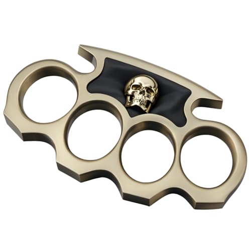 Pack of 2 Decals CAR Sticker Irish Brass Knuckles Decal Vinyl CAR Sticker | Cars Trucks Notebook Computer Laptop | Gold | Metalic Size 7 x 4 inches