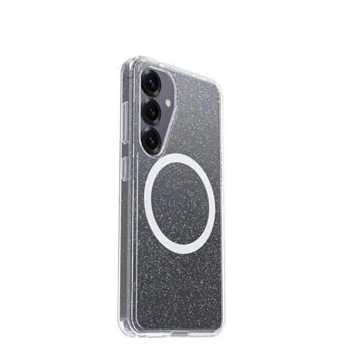 Image of OtterBox Samsung Galaxy S25 Symmetry Series Clear Magnet Case - Stardust Clear /Glitter