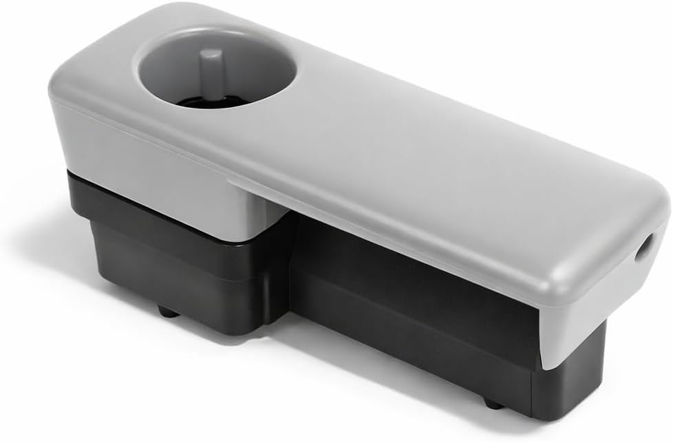Car Glove Box Lock, Secure Gray Handle Latch Replacement, Automotive Glove Compartment Lock for 2003-2009 Vehicles, Drivers, Families