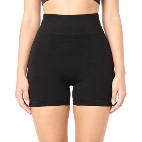 Hadnves Shapewear Tummy Control Shorts Seamless Shaping Boyshorts Panties High Waisted Body Shaper Butt Lifting Shorts Under Dresses Black