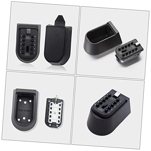 MAGICLULU 1 Conjunto De Caixa De Bloqueio De Chaves Caixa De Armazenamento De Chaves Montada Parede