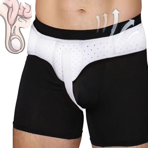 Faja para Hernia Ajustable Talla XL Blanca miniatura 1
