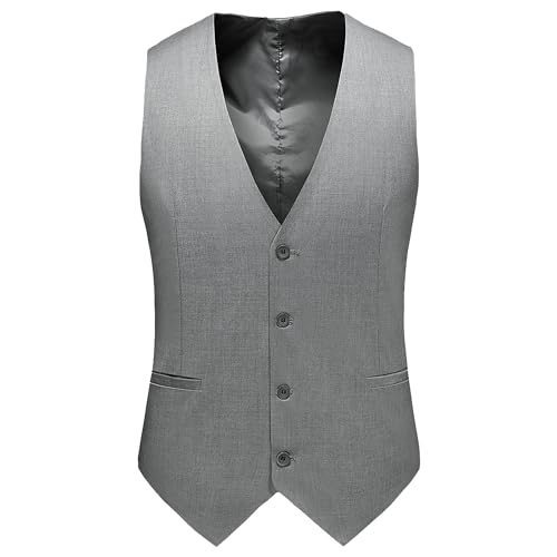 Gilet de costume homme slim fit veste casual pour mariage bal