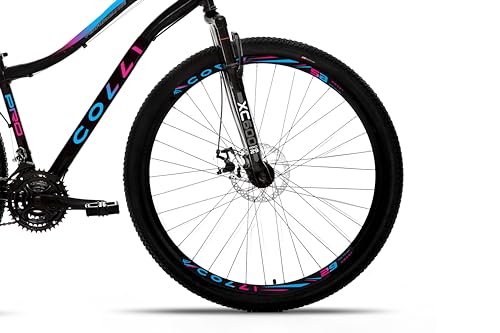 Colli Bike, Paris, Aro 29 Aero, Quadro Rebaixado Tam.15,5, Aço Carbono, 36 Raias, 21 Velocidades, Su
