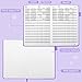 JUBTIC A5 Check Registers for Personal Checkbook, Accounting Ledger for Small Business,Check Register Book Transaction Registers to Track Income & Expenses, Bank Account, A5 Hardcover - Very Peri