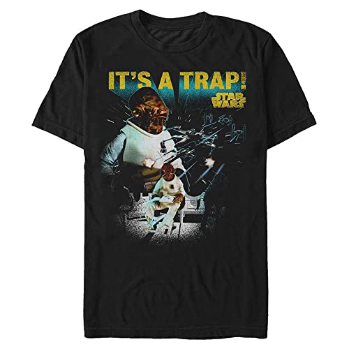Star Wars t-shirt homme grand vêtement noir Admiral Rapbars