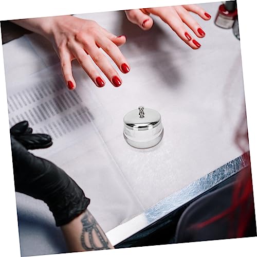 Vasos de vidrio para removedor de esmalte de uñas 2pcs miniatura 3