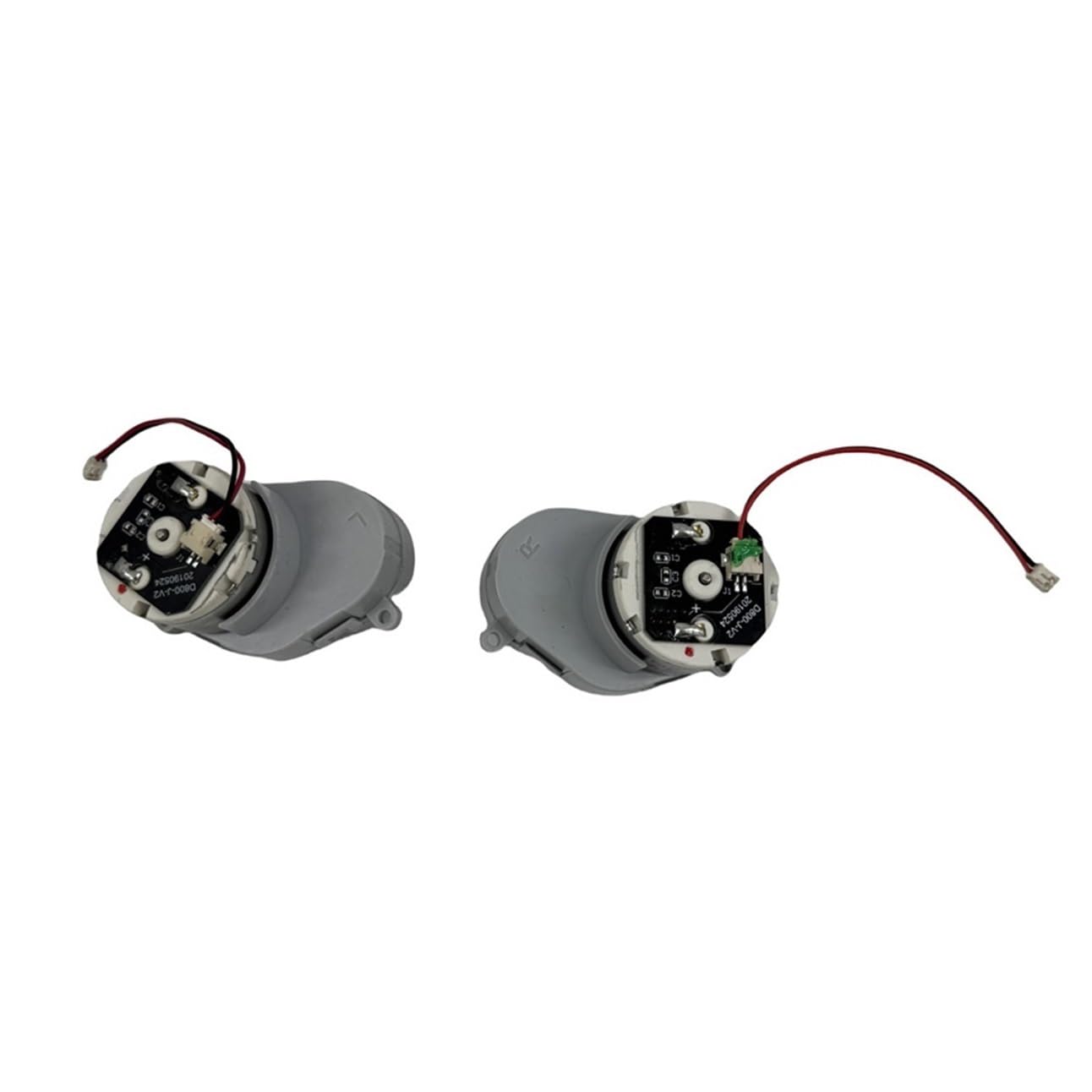 Asuiu L And R Side Brush Motor,Compatible For Roidmi,Compatible For Eve,Plus Sweeper Robot Vacuum Cleaner Spare Parts Side Brush Gearbox(L And R)