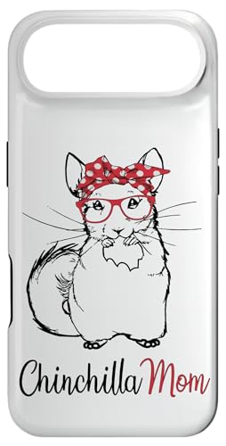 Womens & Girls Bandana Mom Pet Chinchilla Mama Lover �X�}�z�P�[�X iPhone Air �p