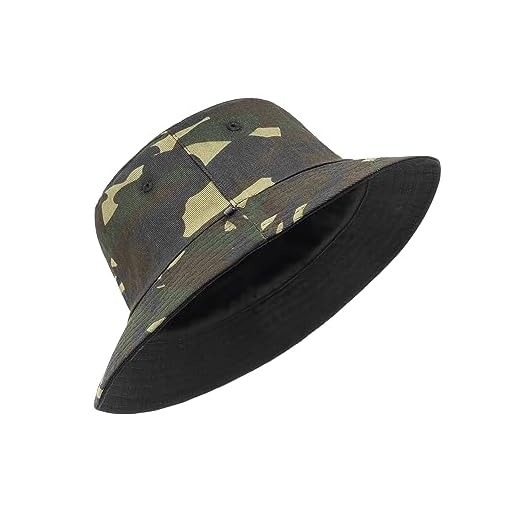 Zylioo X-Large Military Tactical Bucket Sun Hats XXL Double Sided Camouflage Hat Reversible Fisherman Hats for Men Women Big Heads