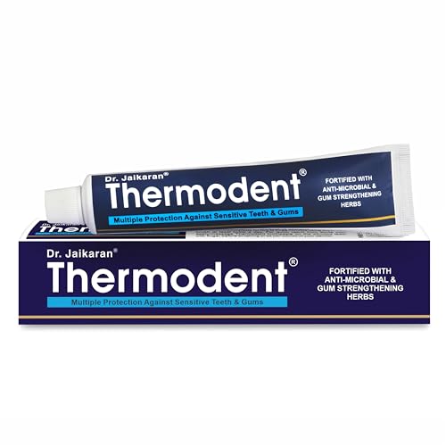 Thermodent® Sensitive Care Herbal Toothpaste - 100g Pack of 1 | No Artificial Flavour, No Parabens | Good Foaming & Excellent Natural Freshnesswith No Artificial Flavour, No Parabens