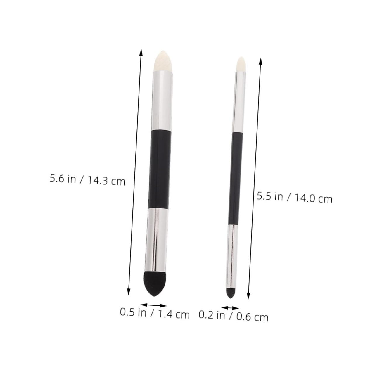 DIYEAH Precision Highlighting Brush Sketch Eraser Pen Set 4pcs Art Blending Tools with Washable Sponge for Artists Students