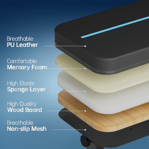 MAHAO Flat Weight Bench, Foldable Workout Bench for Home Gym with 660 LBS Weight Capacity, Flat Bench Press for Full Body Workout, Black MB20 - Image 5