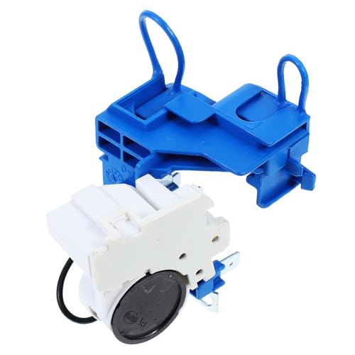 HAPINARY Kit de Relais pour Compresseur de Réfrigérateur Protecteur de Surcharge Intégré, Installation Facile en Plastique et Fer, Compatible Universellement pour Maintenance de Frigo