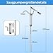 Kottwca Fasspumpe mit Hebelwirkung, Fasspumpe für 10.5 bis 52.8 Gallonen Fässer,Ölpumpe, 28L/Min, Ölabsaugpumpe für Dieselkraftstoff, Motoröl, Schmieröl und Getriebeöl