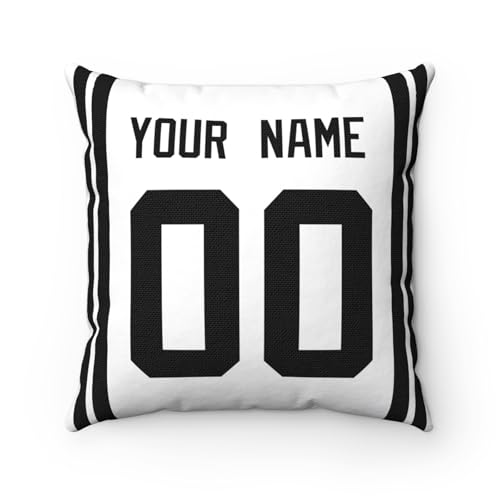 Image of ANTKING Throw Pillow 2 Pack Custom Any Name and Number Personalized Gift for Men Women Boys