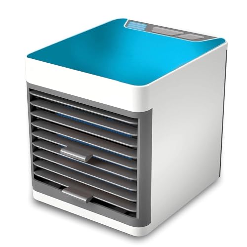 Image of Portable USB Personal Air Cooler and Evaporative Air Conditioner with Low Noise and User-Friendly Design