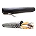 Southland Archery Supply SAS Leather Tube Hip Quiver Arrow Holder With Belt Clip