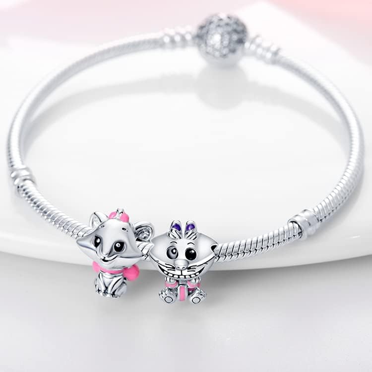 LIGHTDOG 925 Sterling Silver Charms for Bracelets Necklaces Dangle Pendants Beads Charms Fits Pandora Charms Bracelets Jewelry Holidays Gift for Women - Image 3