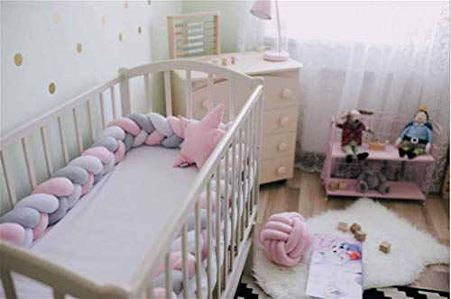Bedomranding babybed lengte 2 m baby nestje bedomranding geweven bumper decoratie voor wieg kinderbed randbescherming… - Image 7
