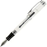 Nemosine Singularity Fountain Pen, 0.6mm Calligraphy German Nib, Demonstrator (NEM-SIN-01-6)