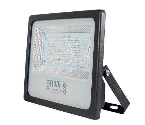 Image of PE LED 50 Watt Flood Light Waterproof IP65 Full Metal Body, 140 Per watt Lumens with 2 Year Warranty