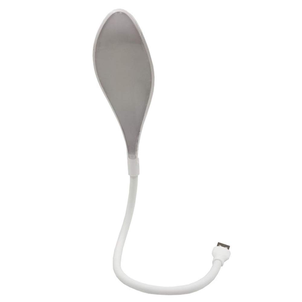 Lampe de lecture LED USB à bras flexible et éclairage rectangulaire