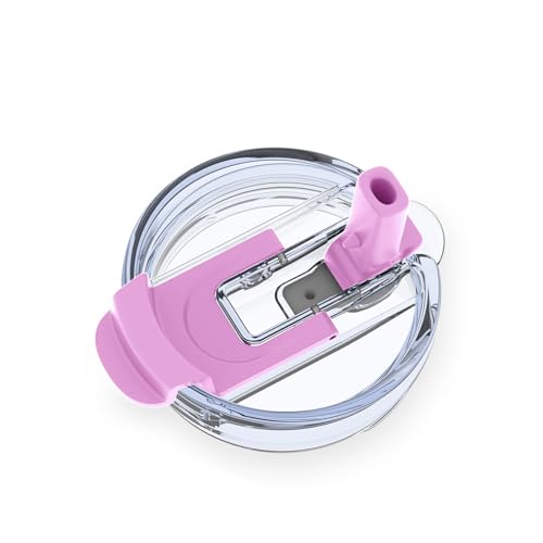 Hydraful 2-in-1 Replacement Lid for Hydraful 64 oz Tumblers | Flip-Up Straw & Pouring Spout, Leak-Proof, Perfect Fit, BPA-Free | Threaded-On Lid for Secure Seal