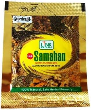 Samahan Instant Powder Ayurvedic Care For Cold Cough Immunity(20 Sachets)