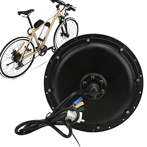 Uxsiya Motor de tração traseira de bicicleta, 48V 1500W 45-55 km/H Motor de roda traseira universal