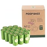 Picture of ROSEBB dog poop bags rolls,Pet Waste bags rolls,poop bags for dogs,Guaranteed Leak Proof and Extra Thick doggy poop bags,270Count dog bags for poop,9x13 Inches doggie poop bags