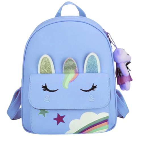 Image of Bizanne Fashion Stylish Front Embroidery Backpack for Women | Backpack For Girls | Gift For Girls | Rakhi Gift For Sister