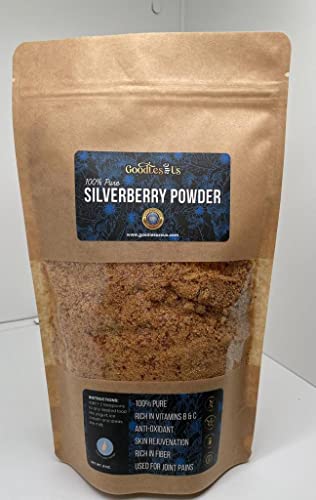 Angel's Peel Lounge Silver Berry Powder - 100% Super Food For Beverages Smoothie And Drinks - Gluten Free Spice, Non Gmo 8Fl Oz #TOP1